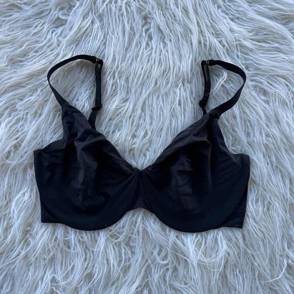 Skims Smoothing Intimates Unlined Full Coverage Bra Onyx Size 34DDD - Picture 2 of 8